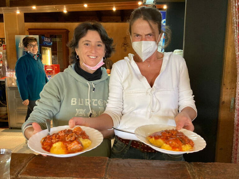 lago il fiore polenta