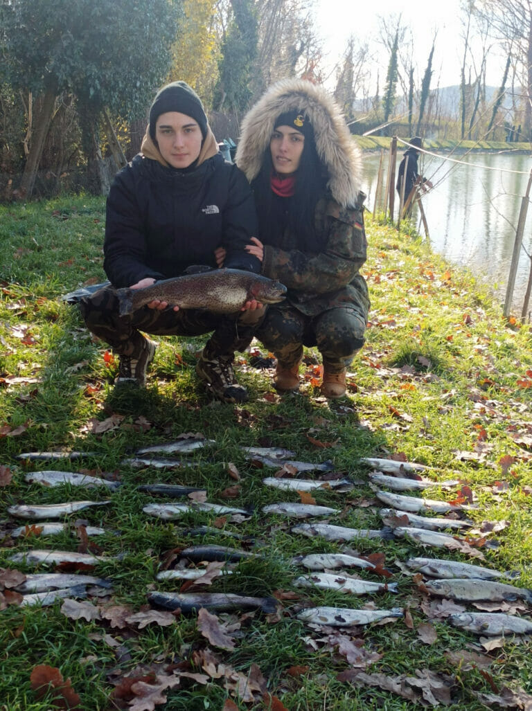lago la bicocca grande pescata con big