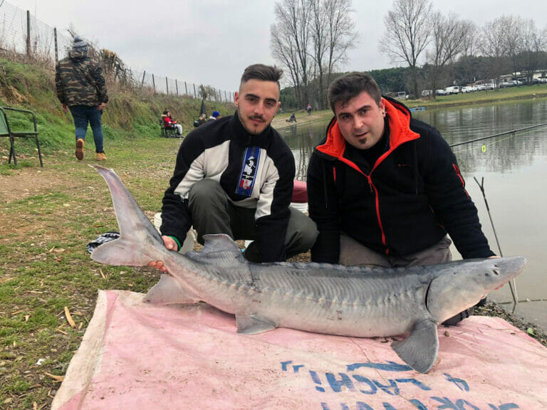pesca allo storione quattro laghi