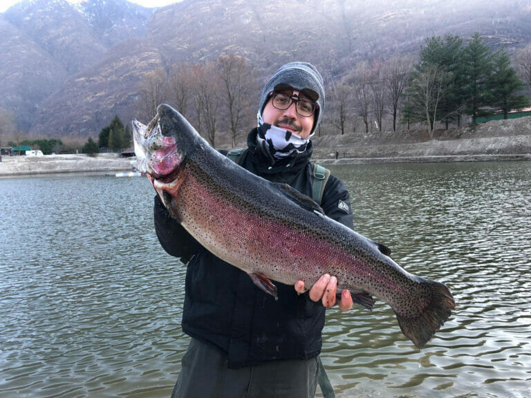 Trota gigante ASD lago di Megolo