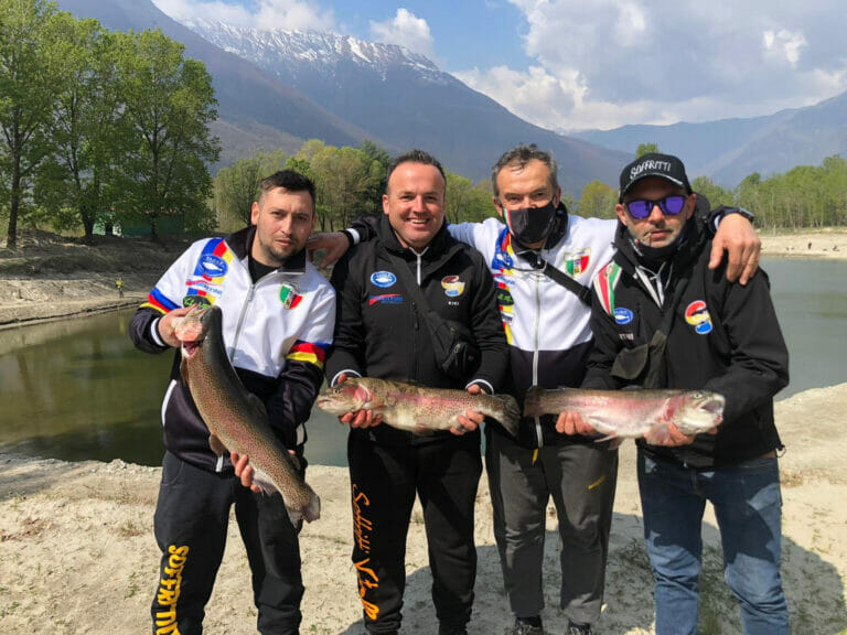 Trote giganti ASD lago di Megolo