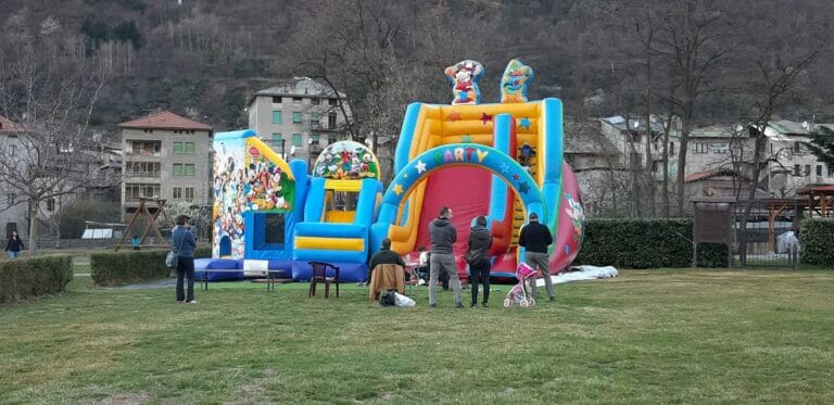 lago di grosotto spazio adibito per i più piccoli