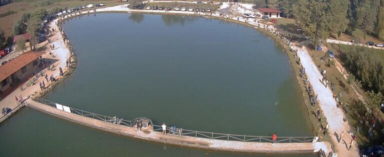 lago sistoriccio veduta da alto