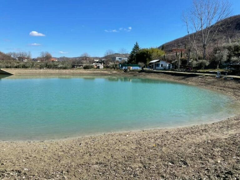 lago teramo spinning dell'alto Tordino