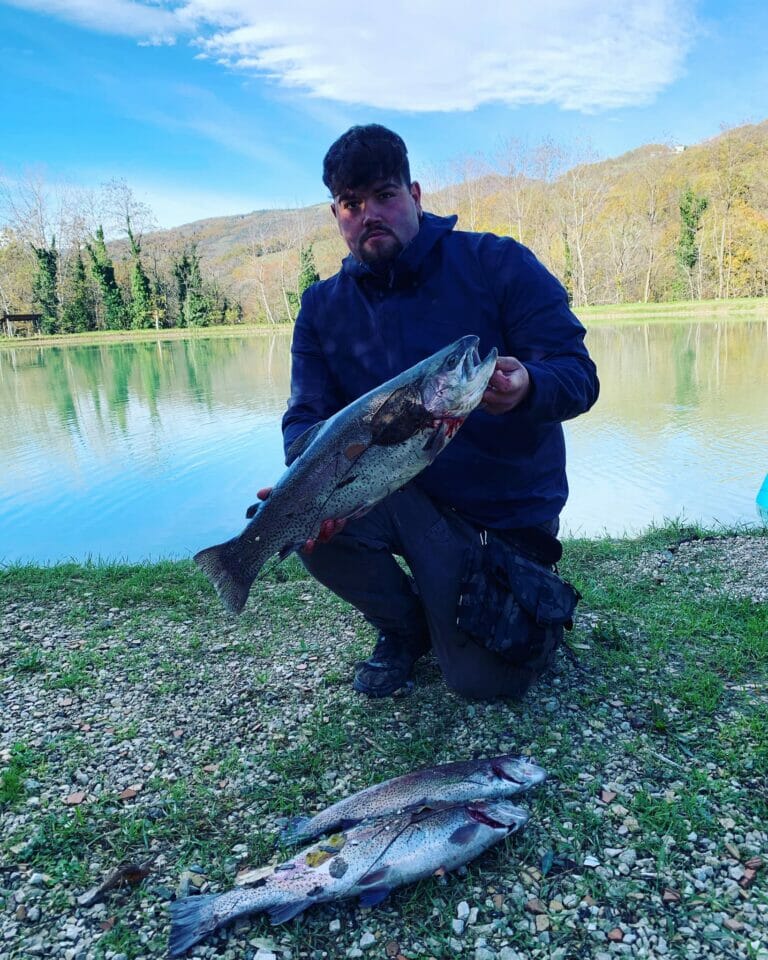 lago il fiore bandiera