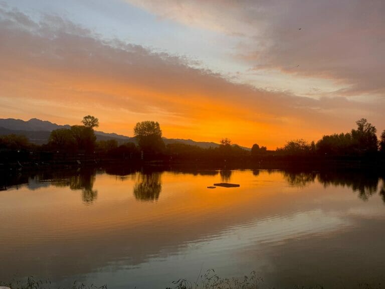 nuova 2 laghi tramonto