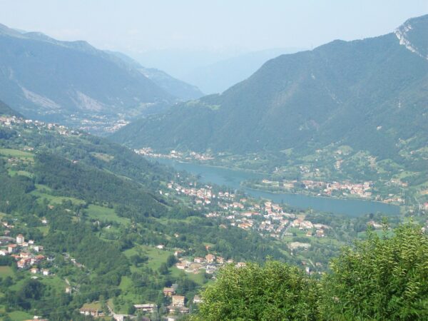 Veduta del Lago di Endine dal Colle Gallo, Gaverina Terme