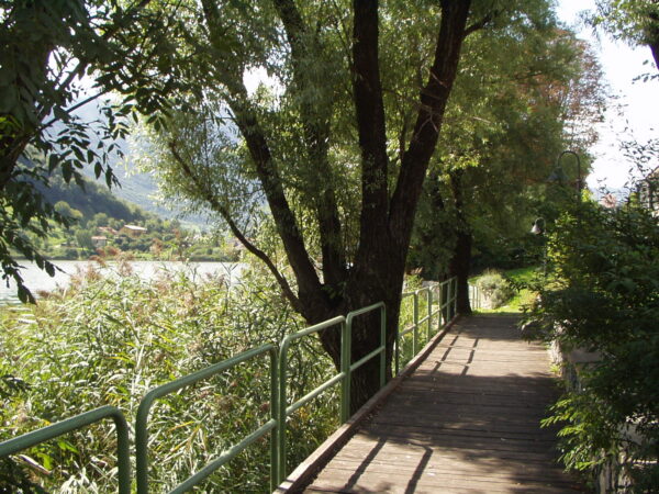 Passeggiata lungo la riva del Lago di Endine a Ranzanico