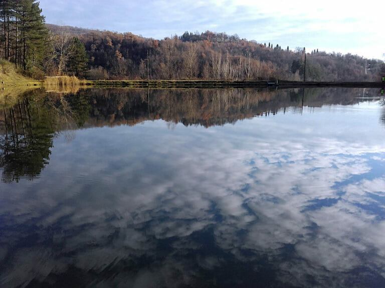 Lago Verde Pesca Mosca Spining Pieve Santo Stefano.